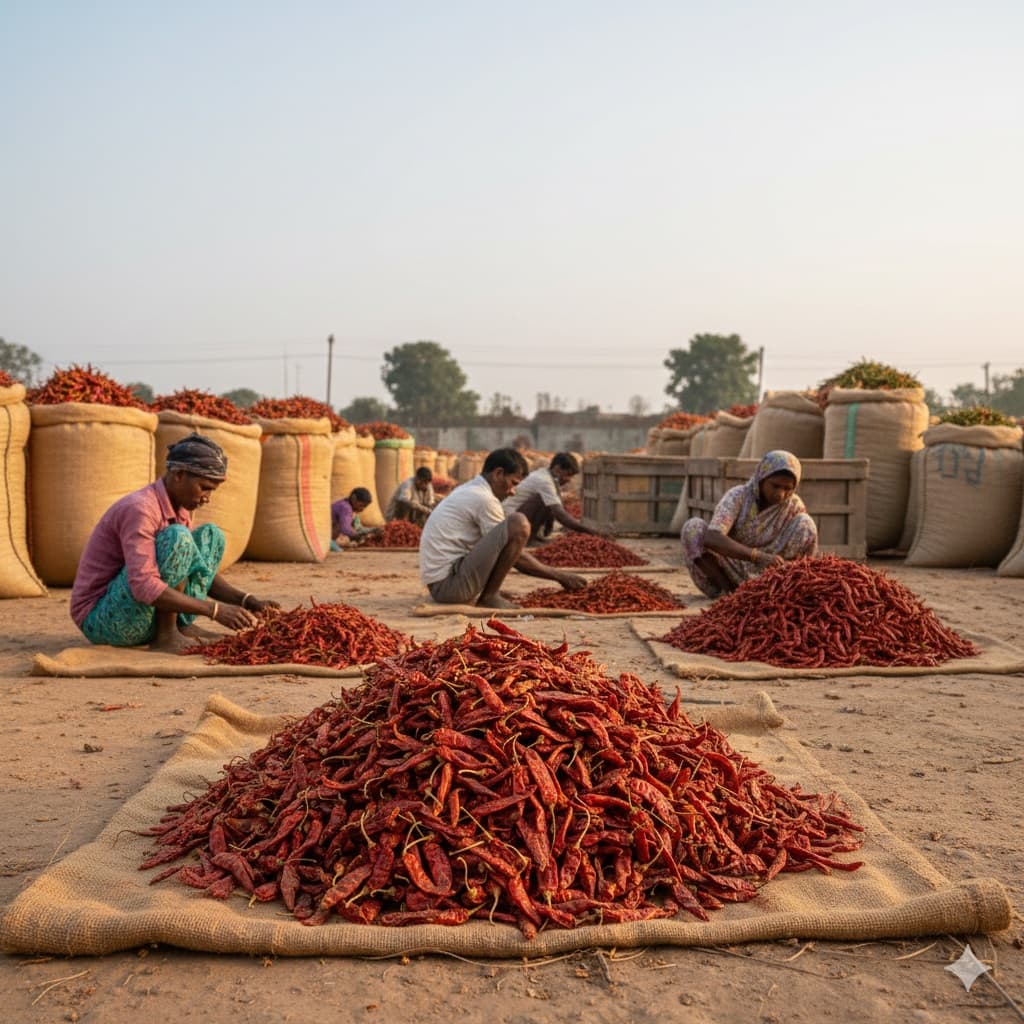 Dry Red Chilli (Teja S17) - View 3